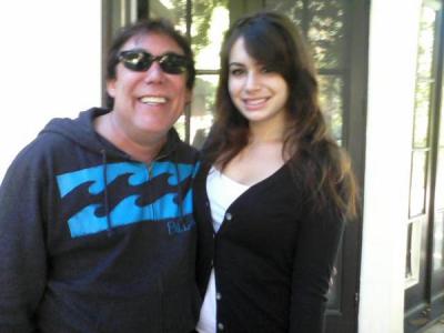 Bill Zucker with the gorgeous Sophie T Simmons who recently helped Bill 