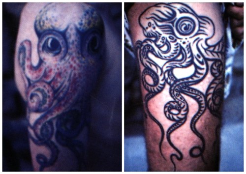 John Frusciante's octopus tattoo is like my favorite tattoo ever