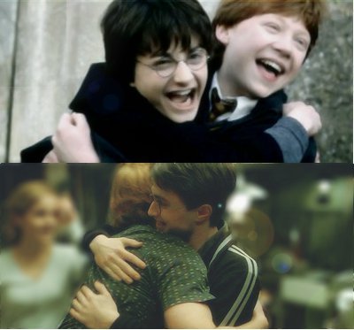 Aqueles que realmente nos amam, nunca nos deixam de verdade. 
                      Harry Potter