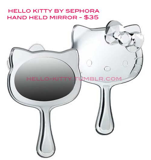 hello-kitty: Hello Kitty by Sephora Hand Held Mirror - $35