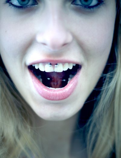 what is smiley piercing. Smiley and web by Schytzo on