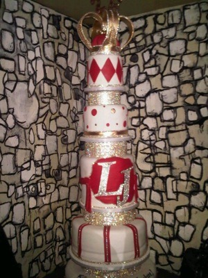 LeBron James' birthday was December 30, and this was his birthday cake.