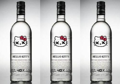 Hello Kitty Vodka :D