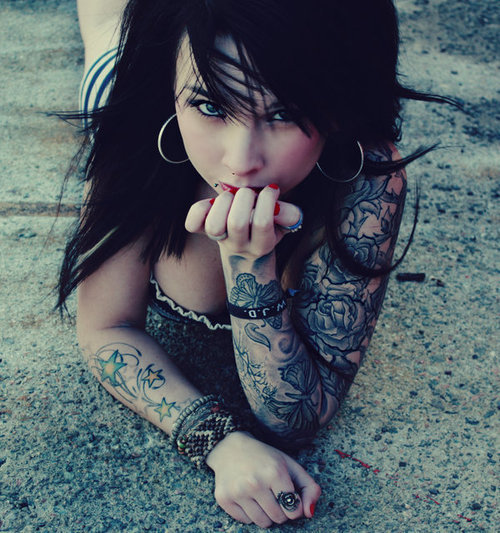 pin up girl tattoos