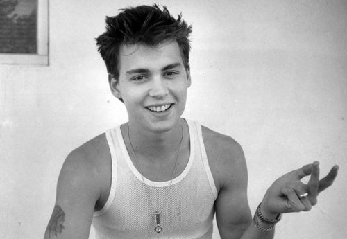 pictures of young johnny depp. OMG Young Johnny Depp!