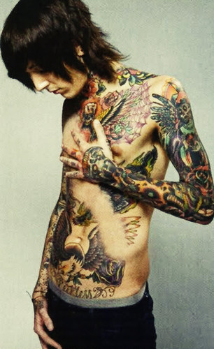 oliver sykes tattoos. Oli Sykes of Bring Me The
