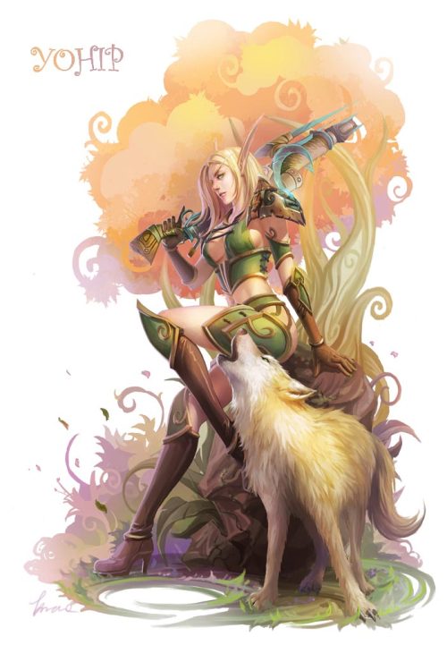 world of warcraft blood elf hunter. Tagged with: WoWWorld of