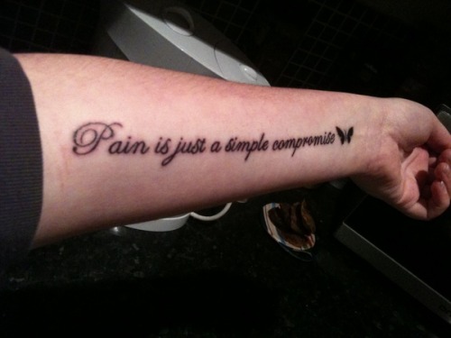 usparamore My Paramore Tattoo Lyrics from Misguided Ghosts