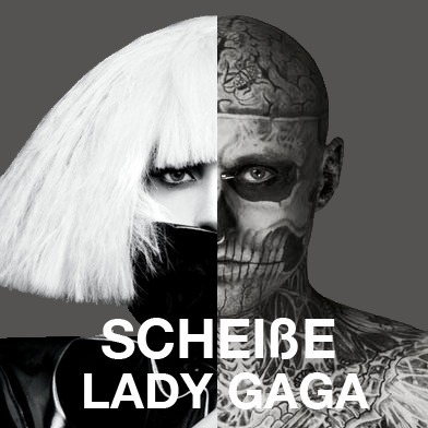 lady gaga scheibe remix. Scheiße - Lady Gaga
