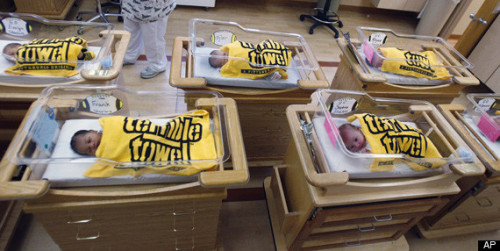 Terrible Towels for all newborns born in Allegheny County this weekend.