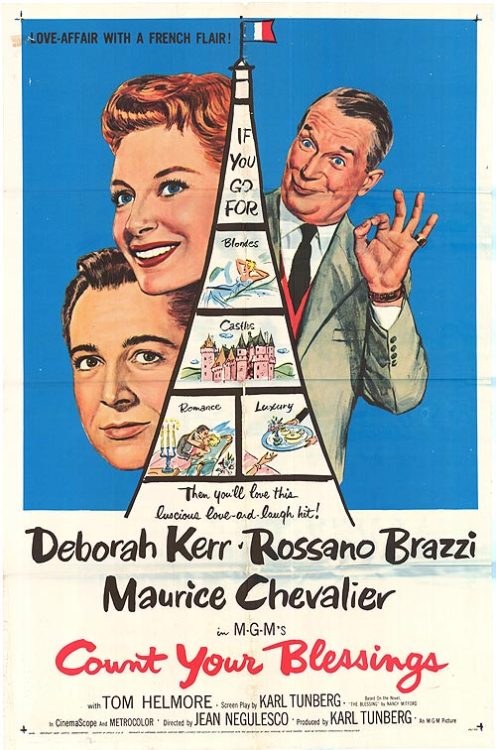 literaryhack Deborah Kerr Rossano Brazzi and Maurice Chevalier star in 