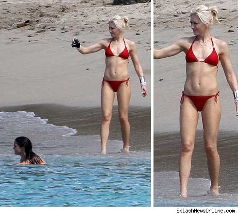 Gwen Stefani's abs