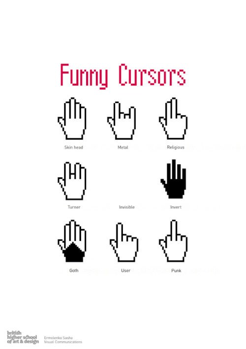Funny Cursors - by Sasha
