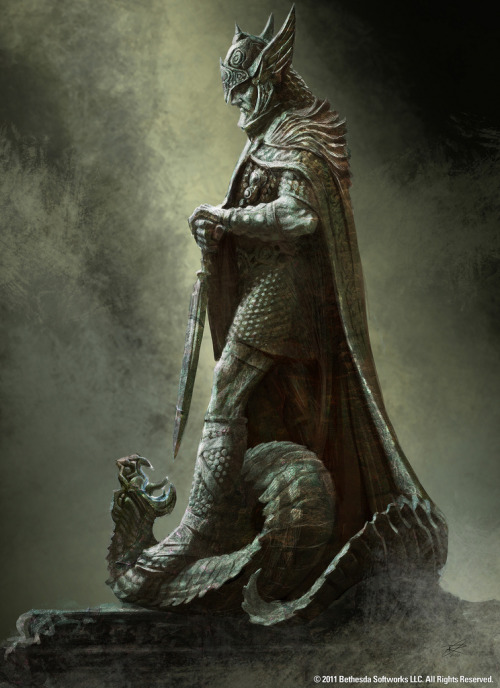 Elder Scrolls V: Skyrim. 'Popular statue that will be seen around Skyrim' 