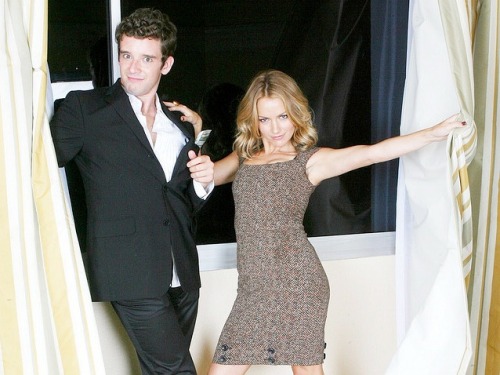 michael urie and becki newton. Michael Urie and Becki Newton