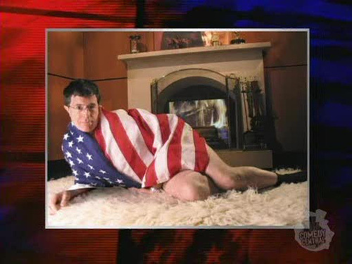 cool american flag pictures. Photo. Stephen Colbert and