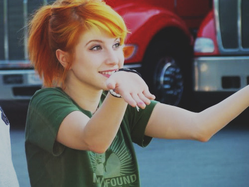 paramore hayley williams red hair tagged as Hayley Williams