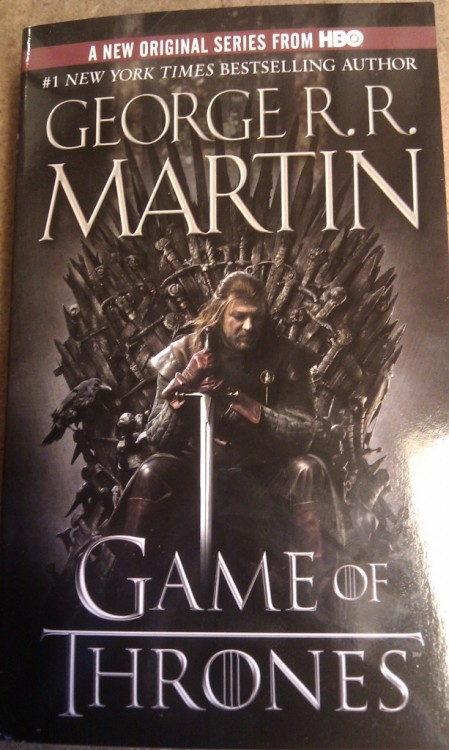 game of thrones book cover. March 22nd, Tie-in ook cover~