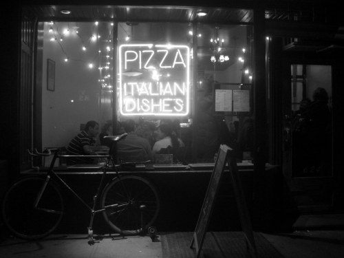 Amorina Pizza, Vanderbilt Ave., 3/5/11.