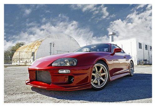 Posted 1 year ago Filed under toyota supra tuning red car hangar 