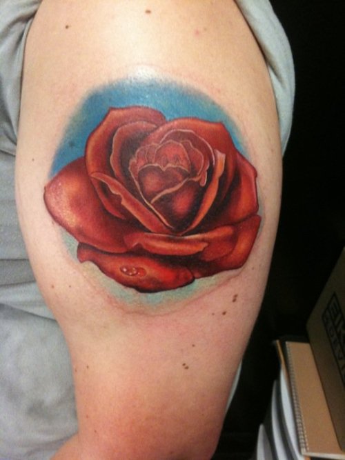 Submitted by myotherrideizaunicorn Salvador Dali meditation rose tattooed