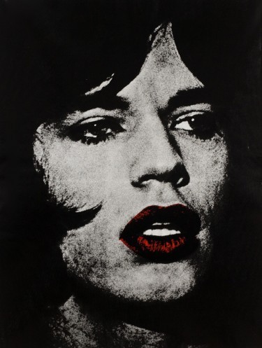 Mick Jagger by Russell Young