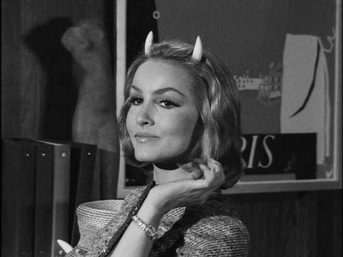 Julie Newmar as Miss Devlin on the Twilight Zone episode 116 1963