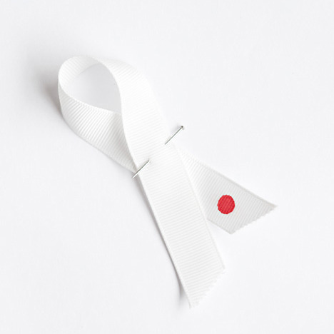 (via Dezeen  Blog Archive  Ribbons for Japan by John Pawson)