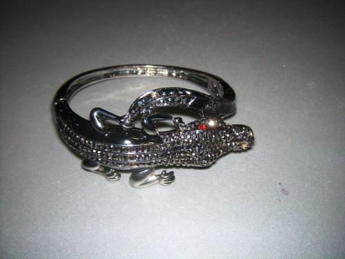 And I got to bu this cute lizard bracelet! I really love it.
