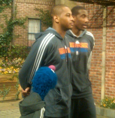 amare stoudemire and carmelo anthony knicks. Bringing @thenyknicks swag to