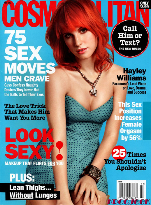 hayley williams cosmopolitan cover. Hayley Williams Cosmo cover