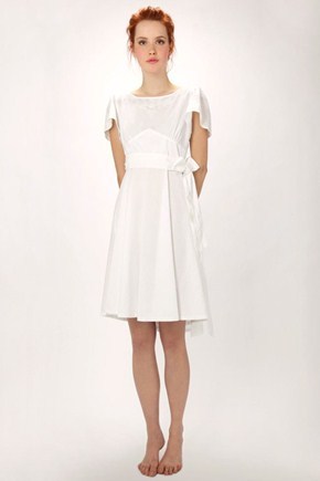 Cute simple informal wedding dress this would be sweet for a casual 