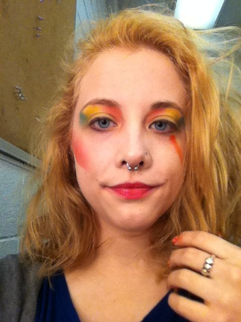 cyndi lauper makeup. Inspired by Cyndi Lauper.