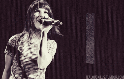 jealouskills:  Paramore :) Thanks to everyone at the livestream for helping me with this gif. You guys are awesome :D 