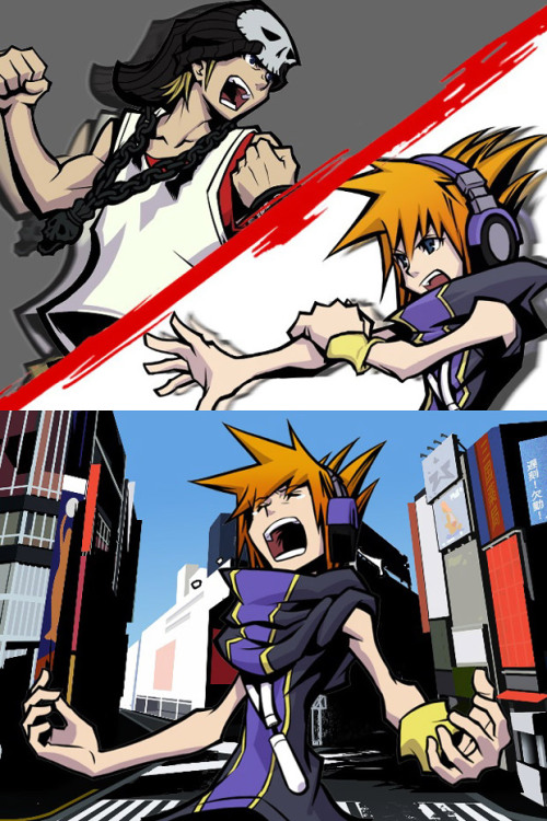 the world ends with you beat. the world ends with you