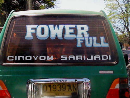 Fower Full??? dari @nunusaurus