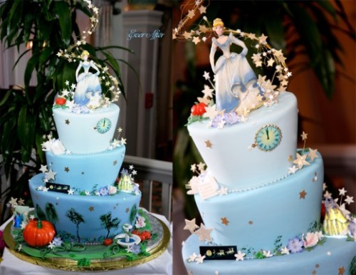 cinderella wedding cakes