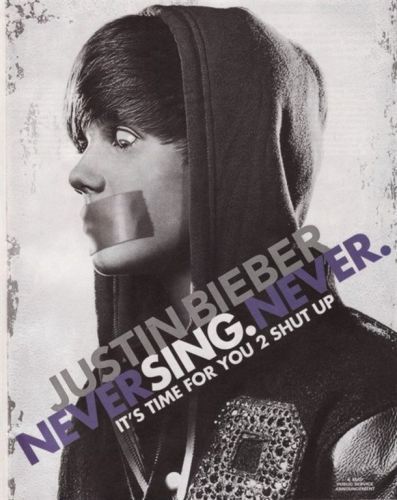O album de Justin Bieber que gostariamos de ver.