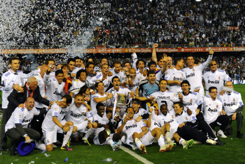 real madrid 2011 champions copa del rey. WE ARE CHAMPIONS OF THE COPA