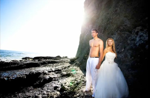 Check out this short video for a cool wedding shoot CRAZIEST Under Water 