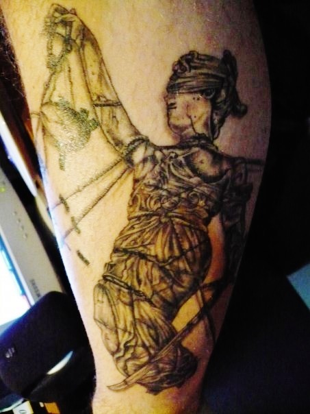 lady justice tattoo. my lady justice tattoo. not