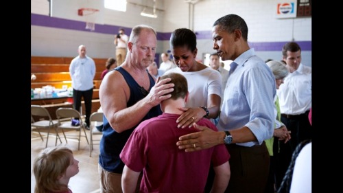  ... affected by the tornados. (Official White House Photo by Pete Souza
