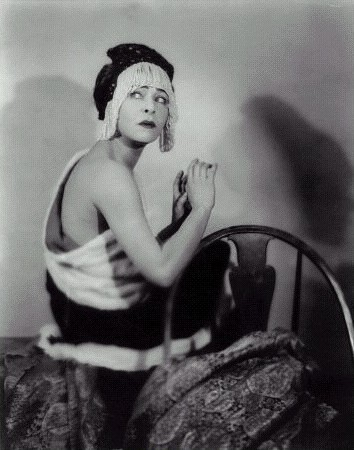 Alla Nazimova 1925 by Maurice Goldberg