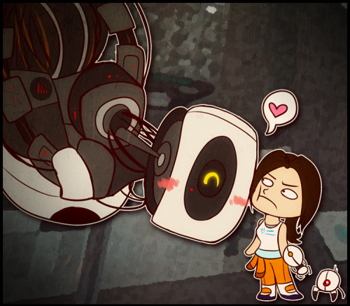portal 2 chell face. Chell#39;s face.