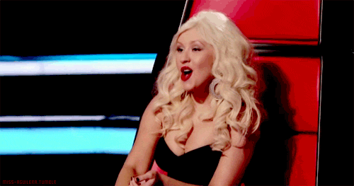 the voice christina aguilera june 7. The Voice. well…