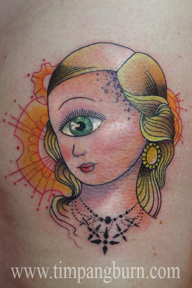 gypsy girl tattoo. gypsy girl, gypsy tattoos,