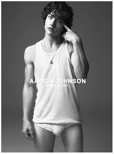 aaron johnson baby. Aaron Johnson from kick ass