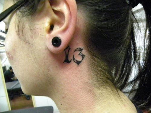 I promissed me if that one thing happened i'd tattoo one 13 