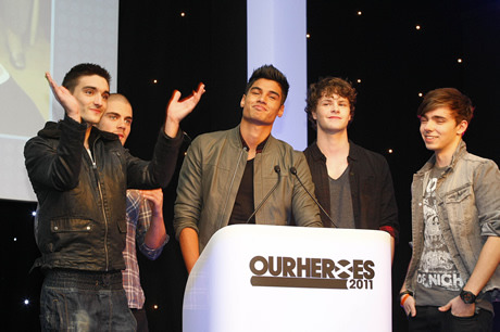 The Wanted at Daily Records&#8217; Our Heroes Night

Nathan Sykes, said: &#8220;You do a lot of gigs and then you see everyone here who is doing something really important. We see them and think we just sing a bit. These people are making a real difference.&#8221;

