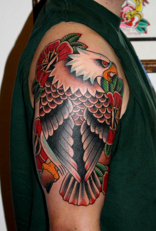 mykechambers Eagle tattoo by